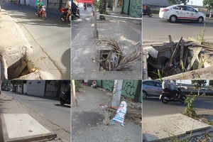 Những hố ga nguy hiểm đã an toàn