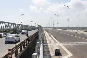 Cầu dài nhất quốc lộ 1 ở miền Trung sắp khánh thành