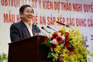 Sáp nhập huyện, xã: Phương án bố trí cán bộ