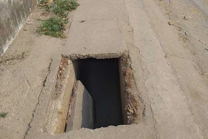 Nguy hiểm từ nắp cống hỏng