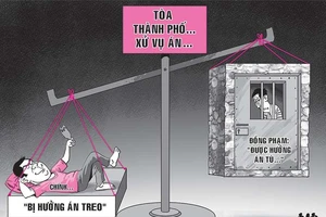 Bị cáo chính được án treo, đồng phạm bị tù giam