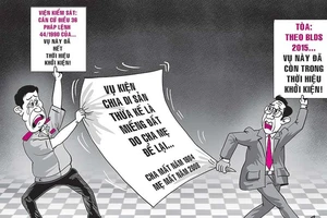 Tòa xử đến đâu, viện kháng nghị tới đó 