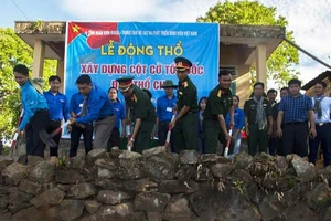 Kiên Giang: Xây dựng cột cờ Tổ quốc trên đảo Thổ Chu