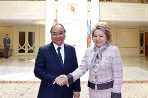 Thủ tướng hội kiến chủ tịch Hội đồng Liên bang Nga