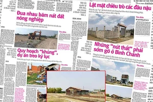 Khởi tố vụ sai phạm đất đai, xây dựng ở Bình Chánh