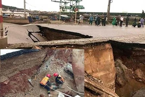 Bão số 2: Cầu sập, kênh vỡ, nhiều người gặp nạn