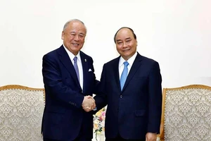 Thủ tướng tiếp cố vấn Liên minh Nghị sĩ hữu nghị Nhật-Việt