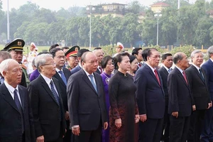 Lãnh đạo Đảng, Nhà nước dâng hương tưởng niệm các liệt sĩ