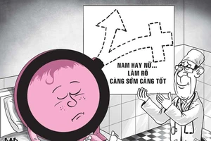 Bi hài hành trình tìm giới tính cho con