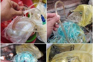 Kinh hoàng tuồn rác thải lây nhiễm trong bệnh viện ra ngoài 