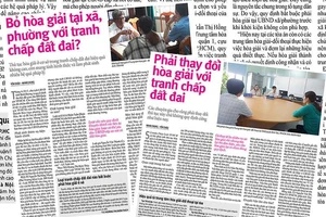 Người trong cuộc nói về hòa giải tranh chấp đất đai