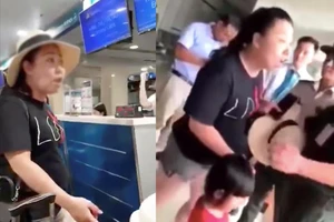 Nữ công an quậy ở sân bay: Quá phản cảm và xấu hổ!