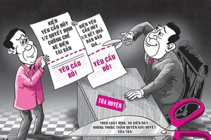 Không thể kiện quyết định kê biên nhà