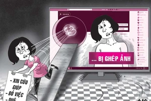 Điêu đứng vì bị ghép ảnh nóng tung lên mạng