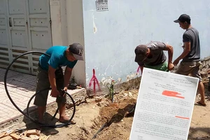 Bị tháo đồng hồ nước nếu sử dụng một tháng dưới 4 m3?