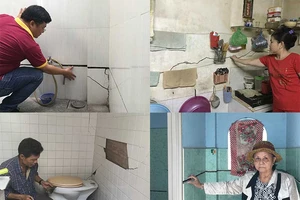 Khốn đốn vì hàng xóm xây nhà