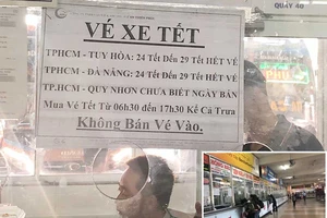 Nhiều hãng xe đã báo hết vé tết