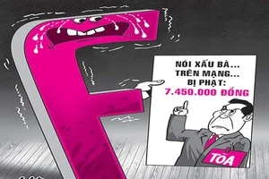 Bà bán vé số bị nói xấu trên Facebook