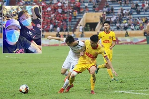 Bóng đá Việt Nam lăn đầu mùa dịch