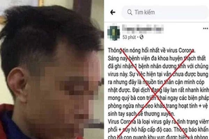 Công an lập danh sách các Facebooker bịa thông tin về Corona
