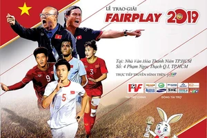 Hoãn ngày tổ chức gala trao giải Fair Play 2019