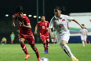 Myanmar nhận mưa gôn, đội nữ Việt Nam vẫn thận trọng