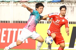 AFC Cup: Công Phượng ghi bàn, TP.HCM chia điểm tại Yangon