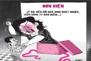 Vụ kiện sau việc tặng quà sinh nhật trễ