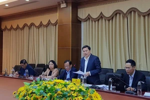 Thanh tra Chính phủ làm việc tại tỉnh Quảng Trị. 