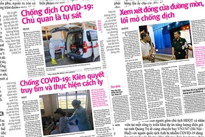 Chống dịch COVID-19: mỗi người phải vì mọi người