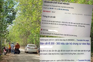 Cảnh giác chiêu rao bán gấp nhà, đất để cắt lỗ