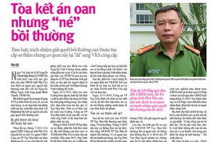 Tòa, Viện Tối cao khác quan điểm 1 vụ bồi thường oan