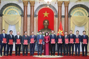 Phó Chủ tịch nước trao quyết định bổ nhiệm 12 đại sứ