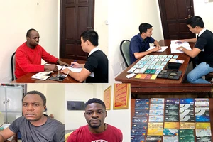 Bắt nhóm lừa đảo giả quân nhân Mỹ