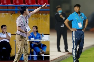HLV Huỳnh Đức ‘kiểm tra’ đồng nghiệp trẻ Nguyễn Thành Công