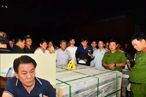 Lần đầu tiên phát hiện dùng đá xây dựng giấu ma túy