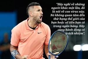 Tay vợt mang biệt danh ‘trai hư’ lên án giải Mỹ mở rộng 