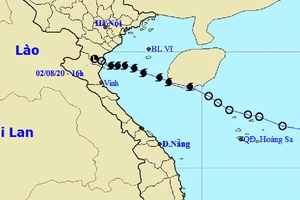 Bão số 2 suy yếu, mưa lớn diện rộng kéo dài ở Bắc bộ