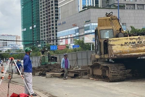 Đến tháng 4-2021, đường Nguyễn Hữu Cảnh sẽ hết ngập?