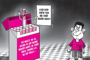 Sai con nhỏ mua thuốc lá sẽ bị phạt: 3 điểm khó!