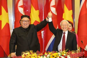 Điện mừng 75 năm ngày thành lập Đảng Lao động Triều Tiên