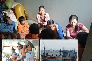 Mong phép màu đến với 26 ngư dân mất tích