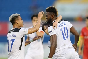 Đội bóng của bầu Đức đã biết thắng