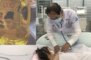 Video: Bé gái nguy kịch vì uống dầu thắp đèn bàn thờ