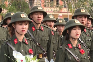 Video: Khai giảng khóa huấn luyện nghĩa vụ tham gia CAND