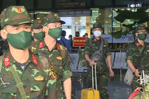300 cán bộ, nhân viên Học viện Quân y đã đến TP.HCM chống dịch COVID-19