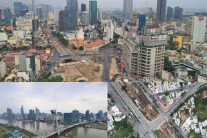 Video: Các công trình trọng điểm của TP.HCM nhìn từ trên cao