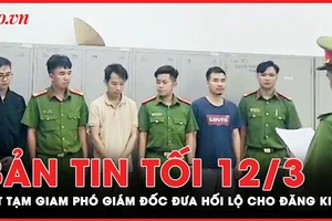 Bản tin tối 12-3: Khoan tường rình hàng xóm; Khởi tố Phó TGĐ đưa hối lộ cho đăng kiểm