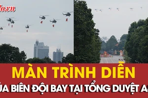 Những hình ảnh tuyệt đẹp của biên đội bay tại buổi Tổng duyệt A80 