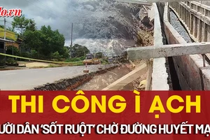 Video: Tuyến đường huyết mạch ở Lâm Đồng thi công ì ạch, người dân bức xúc 